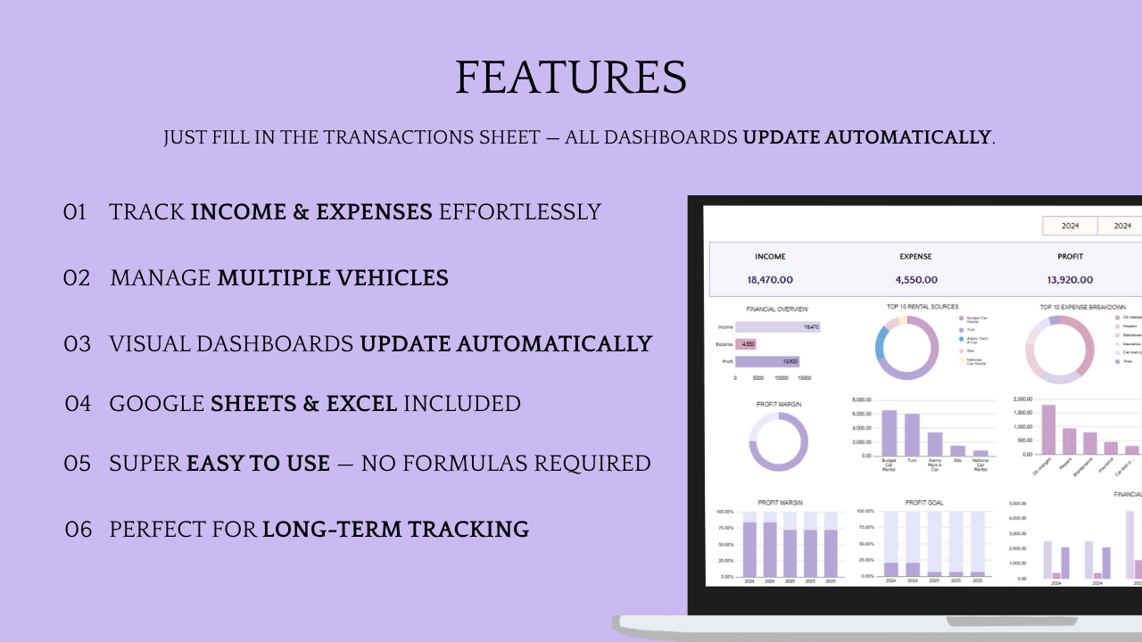 Vehicle Rental Template - Image 2