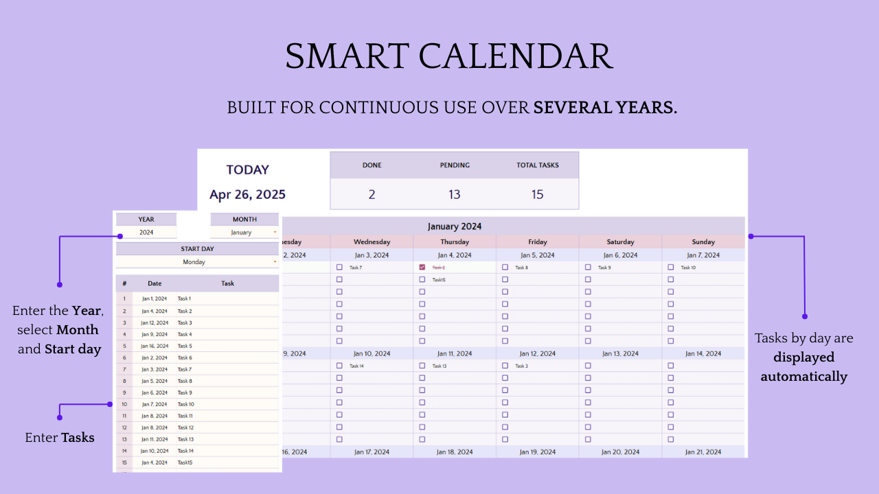 Annual & Monthly Budget Template - Image 6