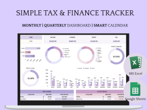 Simple Tax & Finance Tracker