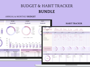 Budget & Habit Tracker Bundle